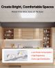 VEVOR 2x2 FT LED Flat Panel Light, 5700 LM, Flush Mount LED Drop Ceiling Lighting Fixture with 3 Color Selectable 3000K/4000K/5000K, 25W/30W/40W