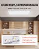 VEVOR 2x4 FT LED Flat Panel Light, 7800 LM, Flush Mount LED Drop Ceiling Lighting Fixture with 3 Color Selectable 4000K/5000K/6000K, 30W/40W/50W
