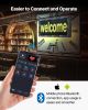 VEVOR Programmable LED Sign, P5 Full Color Flexible Digital Scrolling Panel, DIY Custom Text Pattern GIF Display